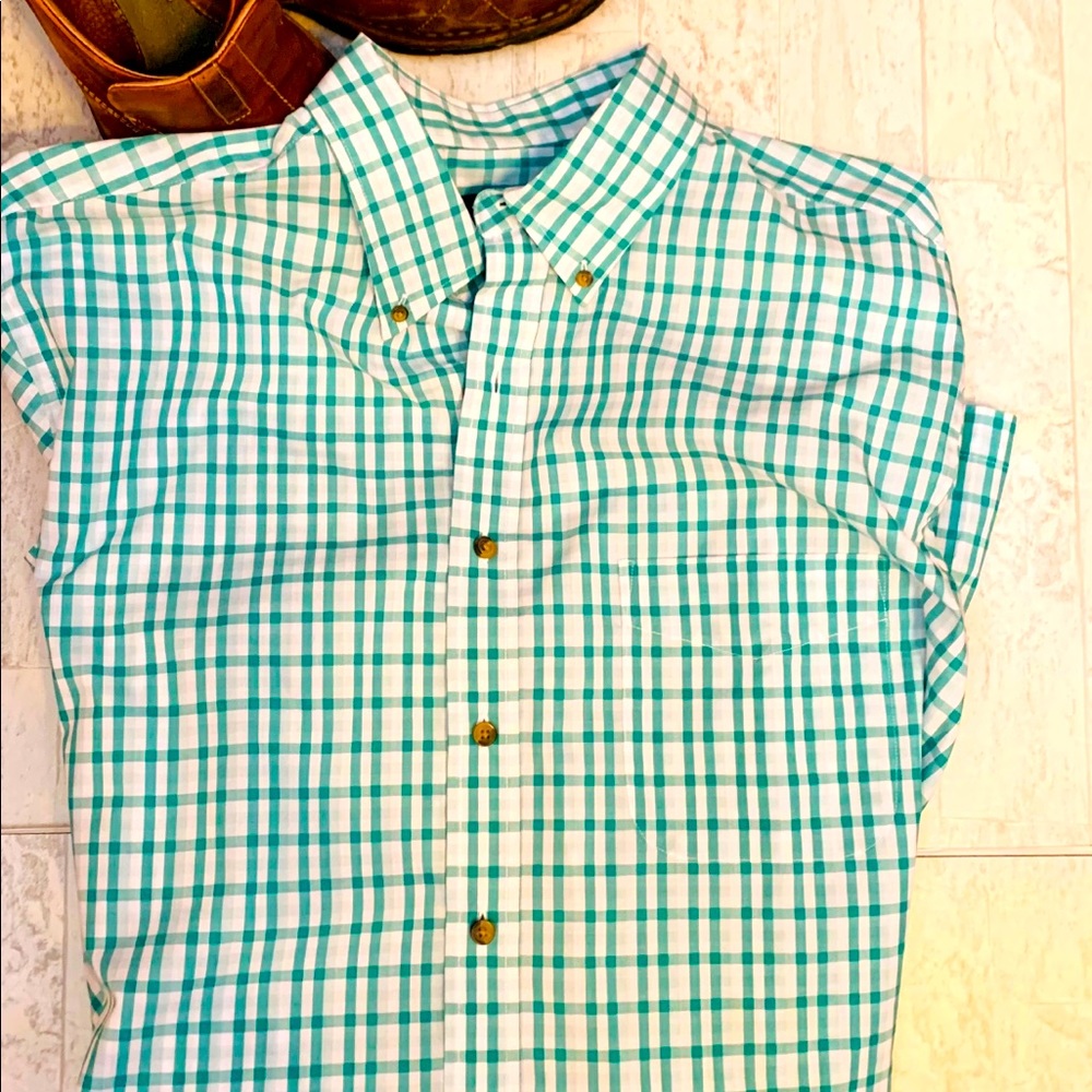 Harbor Bay Easy Care Plaid Sport Shirt